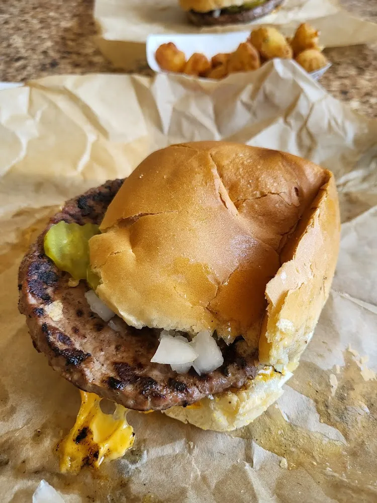 Butter Burger with Cheese