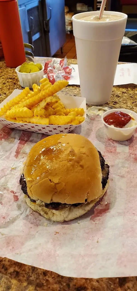 Double Steak Burger with Cheese