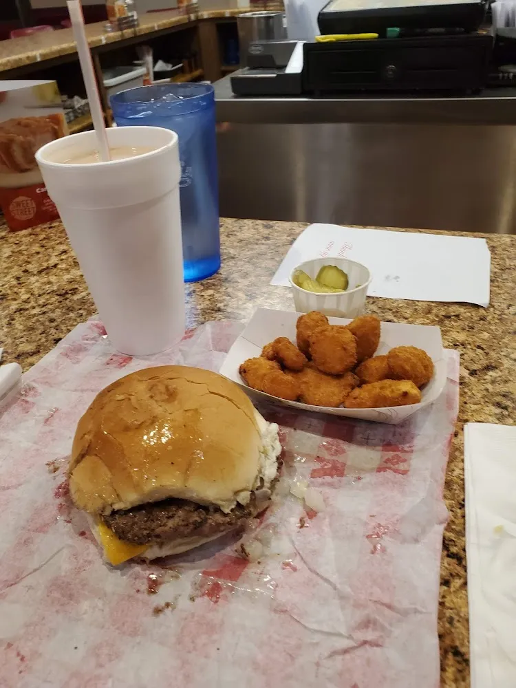 Ground Steak Sandwich with Cheese