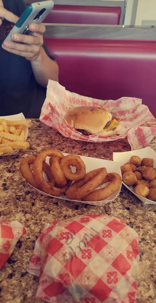 Onion Rings and Cheese Curds